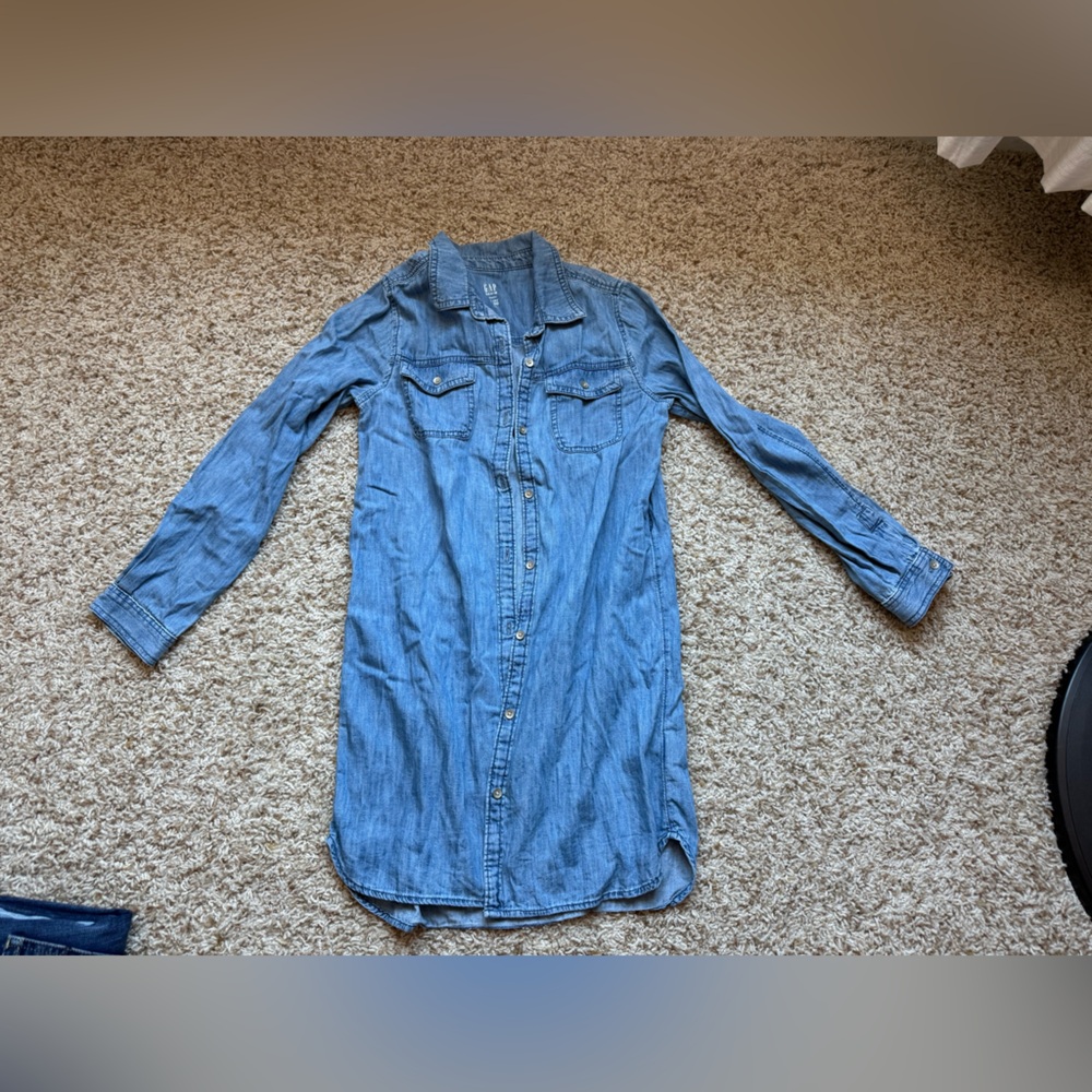 GAP Blue Denim Shirt